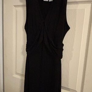 Elegant Black Sleeveless Dress